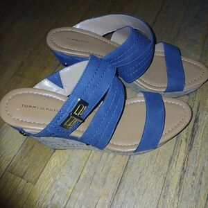 Tommy Hilfiger wedge Jean sandals